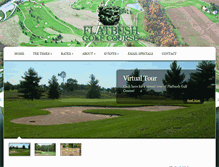 Tablet Screenshot of flatbushgolfcourse.com